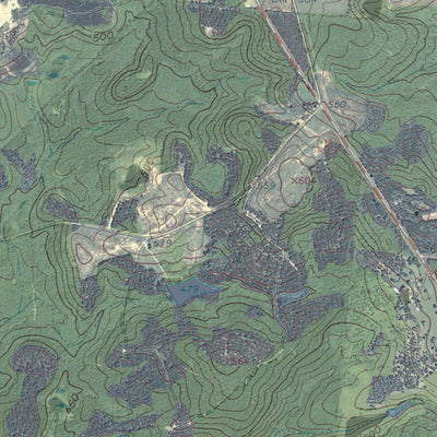 GA-WARTHEN NW: GeoChange 1958-2010 Preview 3