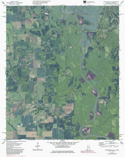 AL-MS-PICKENSVILLE: GeoChange 1972-2013 Preview 1