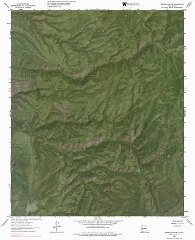 NM-BONNER CANYON: GeoChange 1962-2014 Preview 1