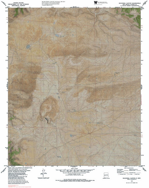 NM-MOJONERA CANYON: GeoChange 1967-2014 Preview 1