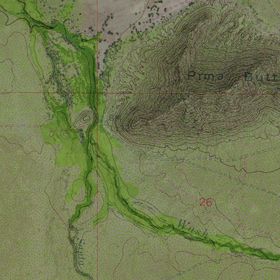AZ-PIMA BUTTE: GeoChange 1951-2010 Preview 3