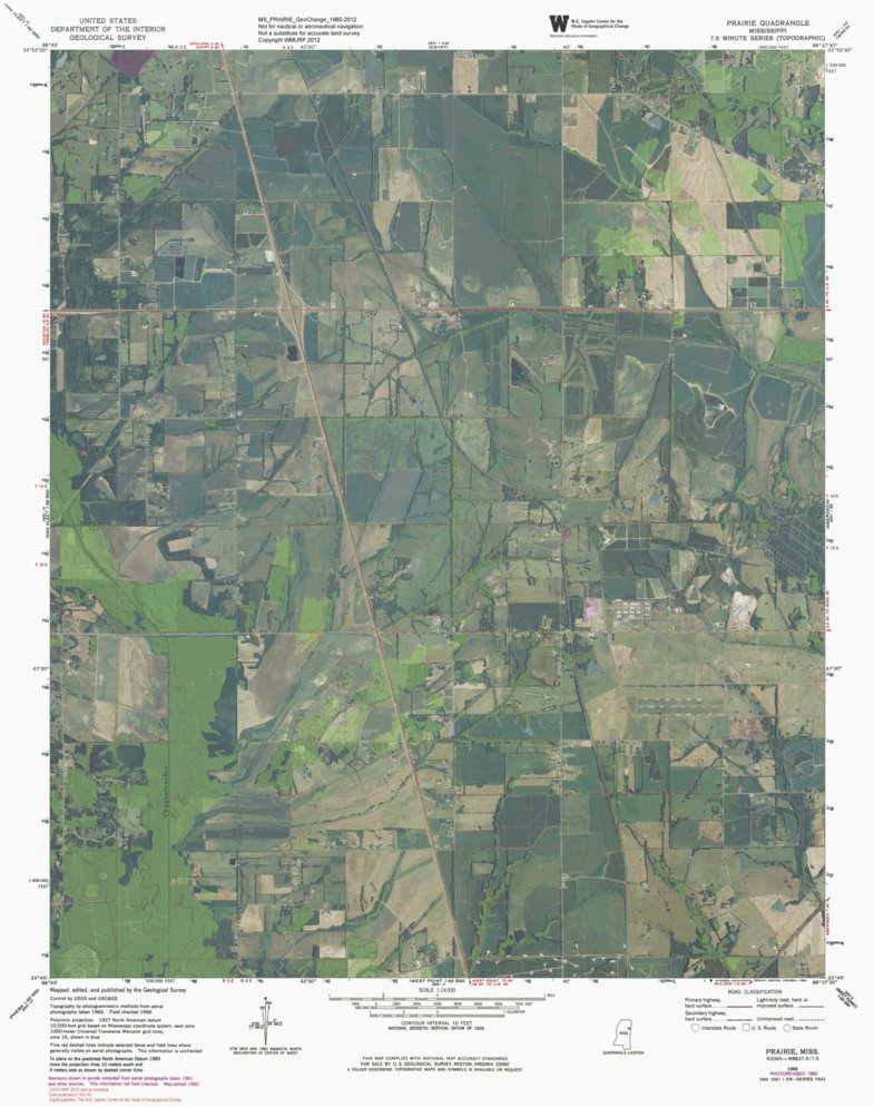 MS-PRAIRIE: GeoChange 1960-2012 Map by Western Michigan University ...