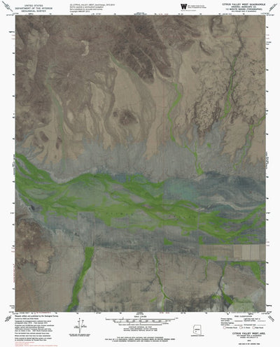 AZ-CITRUS VALLEY WEST: GeoChange 1972-2010 Preview 1