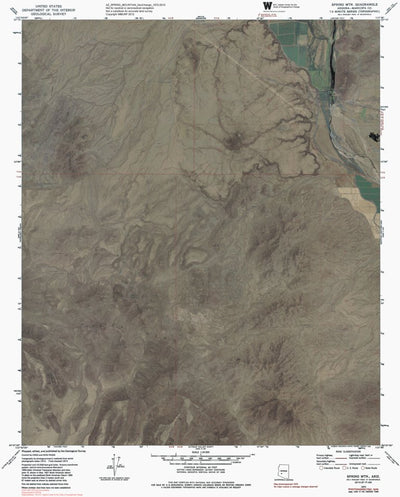 AZ-SPRING MOUNTAIN: GeoChange 1972-2010 Preview 1