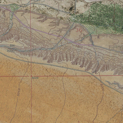 NM-HUERFANO HILL: GeoChange 1958-2014 Preview 2