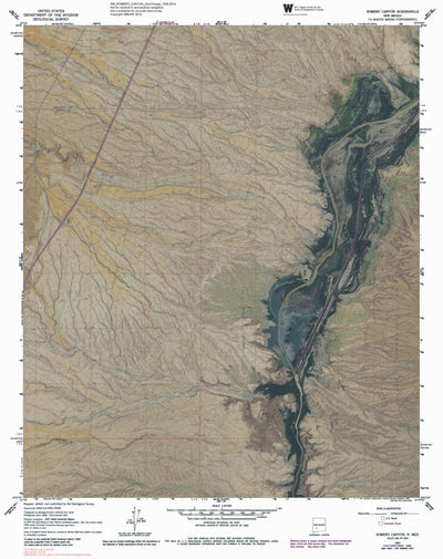 NM-ROMERO CANYON: GeoChange 1958-2014 Preview 1