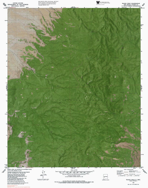 NM-WAHOO PEAK: GeoChange 1967-2014 Preview 1