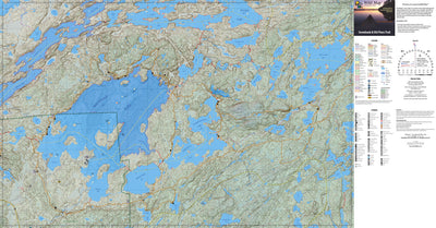 Wild Map™ Snowbank & Old Pines Trail (Terrain) Preview 1