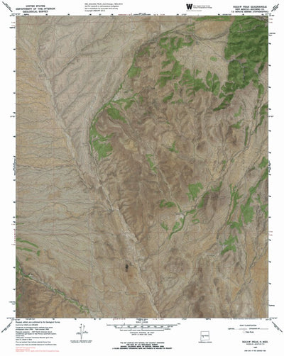 NM-SQUAW PEAK: GeoChange 1964-2014 Preview 1