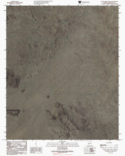 AZ-LITTLE HORN PEAK: GeoChange 1960-2010 Preview 1