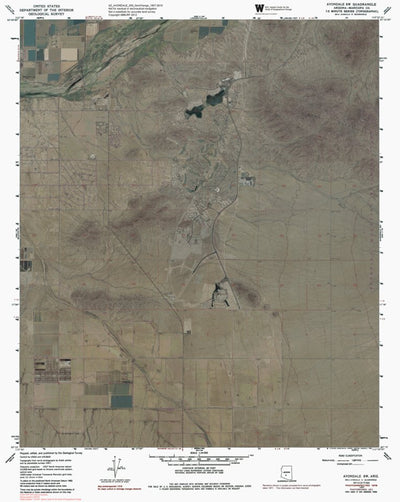 AZ-AVONDALE SW: GeoChange 1957-2010 Preview 1