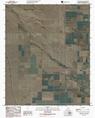 AZ-CORTEZ PEAK NW: GeoChange 1956-2010 Preview 1