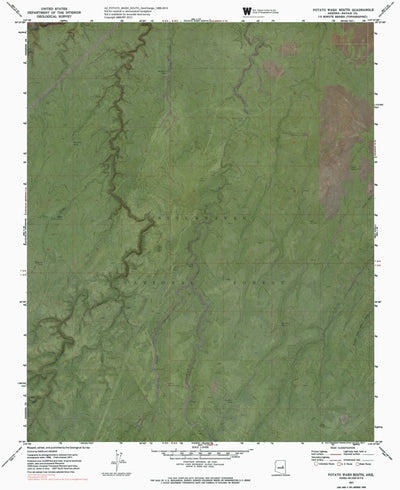 AZ-POTATO WASH SOUTH: GeoChange 1968-2010 Preview 1