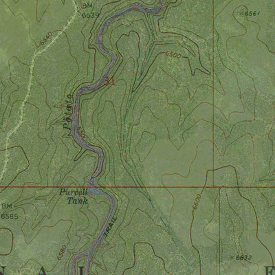 AZ-POTATO WASH SOUTH: GeoChange 1968-2010 Preview 2