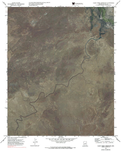 AZ-CLEAR CREEK RESERVOIR: GeoChange 1968-2010 Preview 1