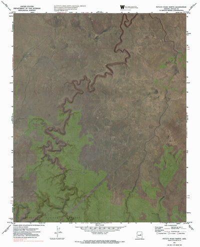 AZ-POTATO WASH NORTH: GeoChange 1968-2010 Preview 1