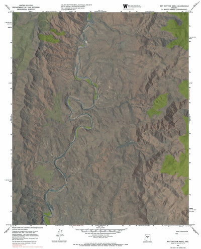 AZ-WET BOTTOM MESA: GeoChange 1965-2010 Preview 1