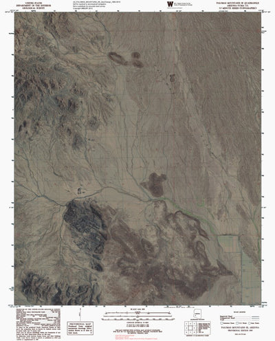 AZ-PALOMAS MOUNTAINS SE: GeoChange 1962-2010 Preview 1