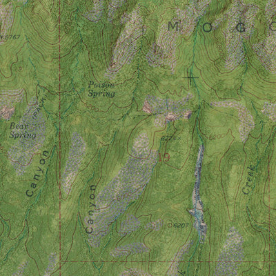 AZ-KEHL RIDGE: GeoChange 1965-2010 Preview 3