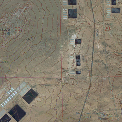 AZ-FLATTOP HILL: GeoChange 1968-2010 Preview 3