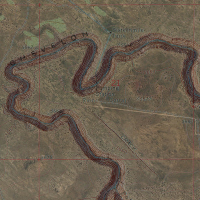 AZ-TWENTYMILE HILL: GeoChange 1968-2010 Preview 3