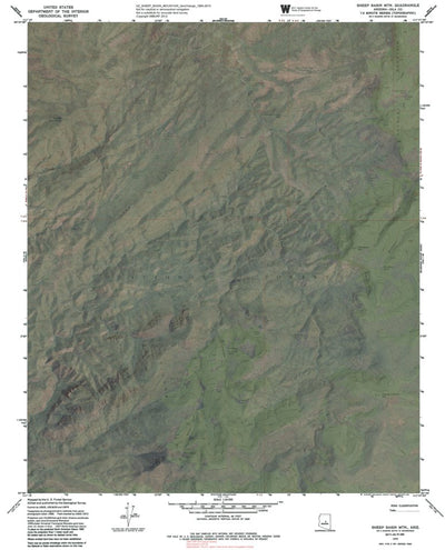 AZ-SHEEP BASIN MOUNTAIN: GeoChange 1965-2010 Preview 1