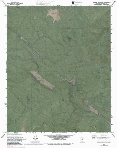AZ-MORMON MOUNTAIN: GeoChange 1962-2010 Preview 1