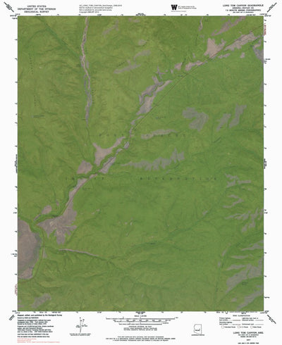 AZ-LONG TOM CANYON: GeoChange 1958-2010 Preview 1