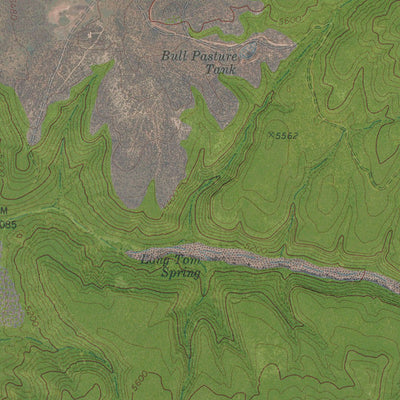 AZ-LONG TOM CANYON: GeoChange 1958-2010 Preview 3