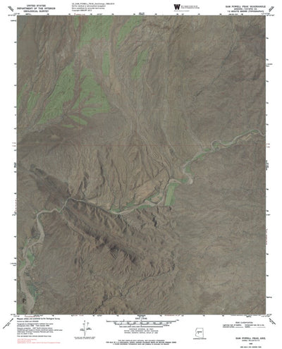 AZ-SAM POWELL PEAK: GeoChange 1968-2010 Preview 1