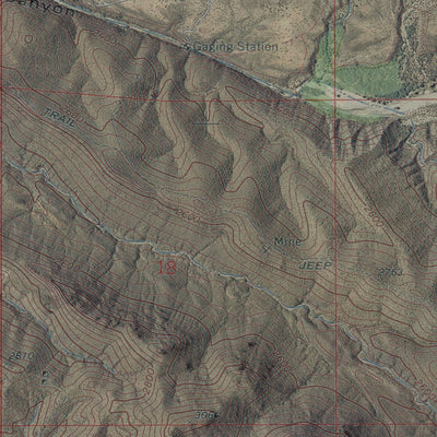 AZ-SAM POWELL PEAK: GeoChange 1968-2010 Preview 3