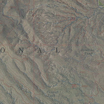 AZ-BLOODY BASIN: GeoChange 1965-2010 Preview 2