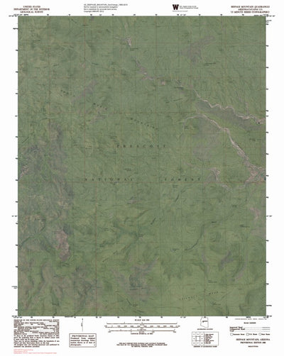AZ-SEEPAGE MOUNTAIN: GeoChange 1980-2010 Preview 1