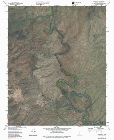 AZ-CLARKDALE: GeoChange 1972-2010 Preview 1
