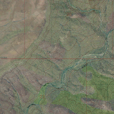 AZ-BURRO MESA: GeoChange 1973-2010 Preview 2
