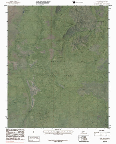 AZ-CAMP WOOD: GeoChange 1980-2010 Preview 1