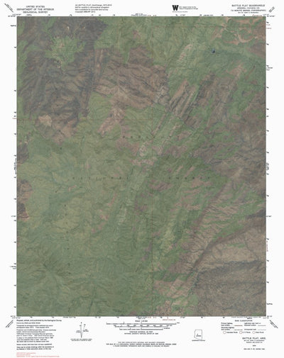 AZ-BATTLE FLAT: GeoChange 1973-2010 Preview 1