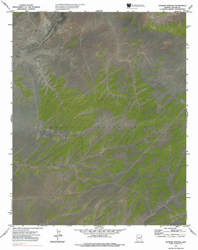 AZ-SUNRISE SPRINGS: GeoChange 1971-2010 Preview 1