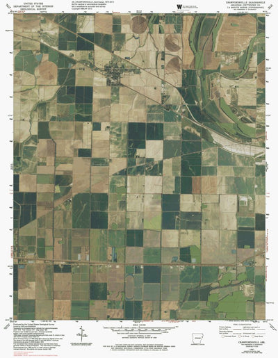 AR-CRAWFORDSVILLE: GeoChange 1975-2013 Preview 1