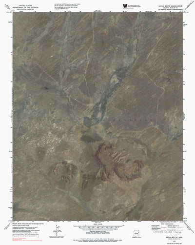 AZ-SATAN BUTTE: GeoChange 1971-2010 Preview 1