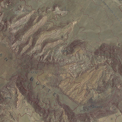 AZ-SATAN BUTTE: GeoChange 1971-2010 Preview 3