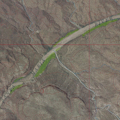 AZ-ARRASTRA MOUNTAIN SE: GeoChange 1966-2010 Preview 3