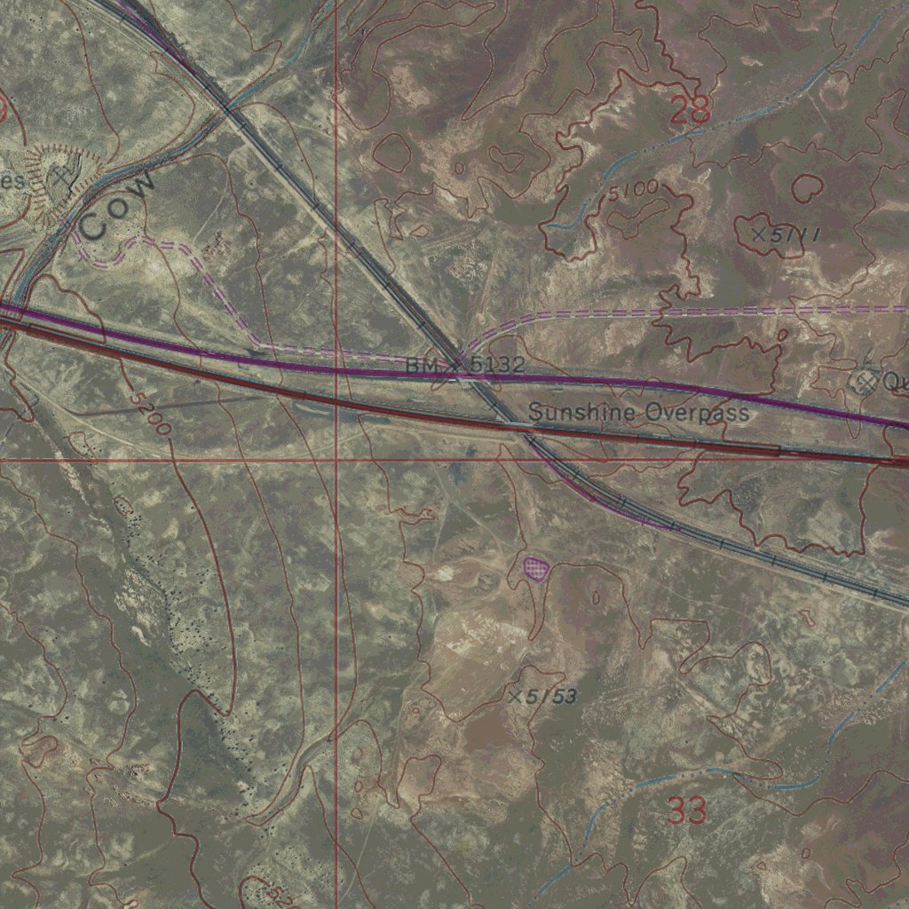 AZ-TUCKER MESA SW: GeoChange 1967-2010 Map by Western Michigan ...