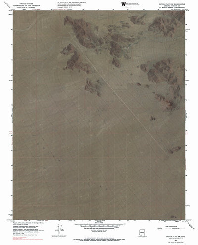 AZ-DUTCH FLAT NW: GeoChange 1966-2010 Preview 1