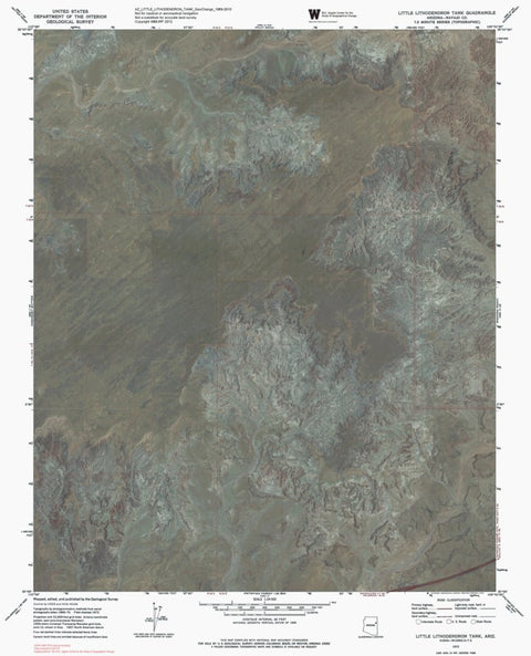 AZ-LITTLE LITHODENDRON TANK: GeoChange 1969-2010 Preview 1