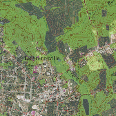 VA-LAWRENCEVILLE: GeoChange 1961-2012 Preview 3