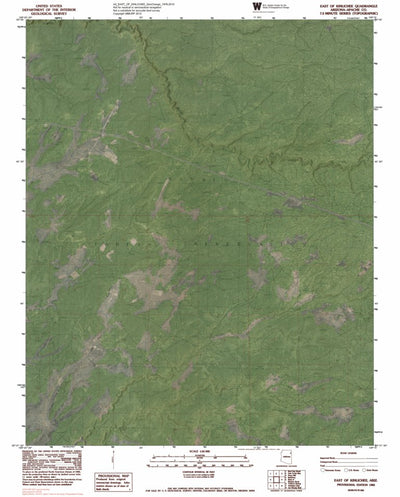 AZ-EAST OF KINLICHEE: GeoChange 1976-2010 Preview 1