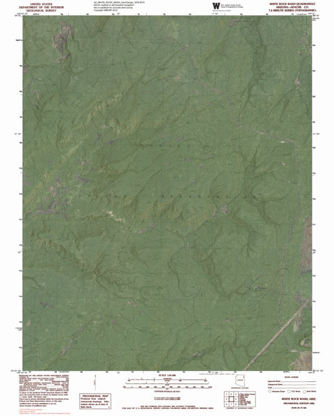 AZ-WHITE ROCK WASH: GeoChange 1976-2010 Preview 1