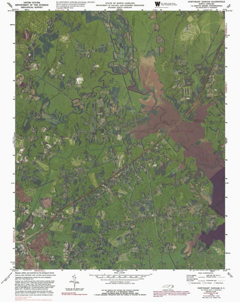 NC-NORTHEAST DURHAM: GeoChange 1972-2012 Preview 1