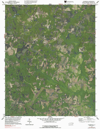 NC-LOUISBURG: GeoChange 1971-2012 Preview 1
